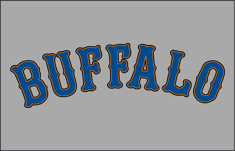 Buffalo Bisons 2009-2012 Jersey Logo vinyl decal